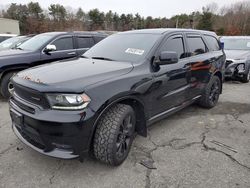 Salvage cars for sale at Exeter, RI auction: 2019 Dodge Durango GT