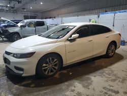 Salvage cars for sale at Candia, NH auction: 2017 Chevrolet Malibu LT