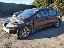 Salvage cars for sale at Finksburg, MD auction: 2014 Honda Civic LX