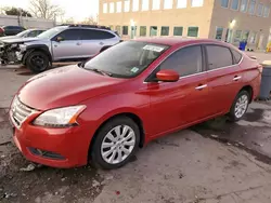 Nissan salvage cars for sale: 2013 Nissan Sentra S