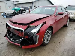 Salvage cars for sale at Pekin, IL auction: 2017 Cadillac CTS Luxury