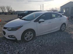 Salvage cars for sale at Barberton, OH auction: 2017 Chevrolet Cruze LT