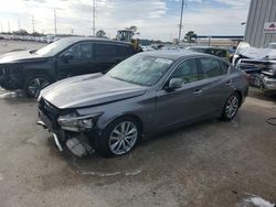 Salvage cars for sale at New Orleans, LA auction: 2017 Infiniti Q50 Premium