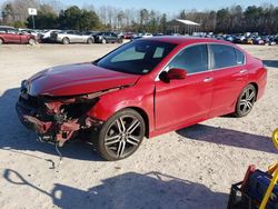 Honda salvage cars for sale: 2017 Honda Accord Sport