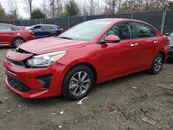 KIA salvage cars for sale: 2021 KIA Rio LX