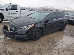 Salvage cars for sale at Magna, UT auction: 2015 Hyundai Sonata ECO