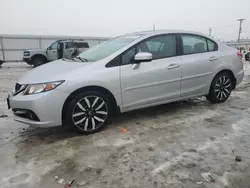 Salvage cars for sale at Appleton, WI auction: 2014 Honda Civic EXL