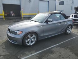 BMW 128 i salvage cars for sale: 2011 BMW 128 I