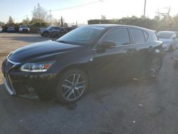 2015 Lexus CT 200 en venta en San Martin, CA