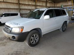 Salvage cars for sale at auction: 2004 Toyota Highlander