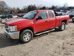 Chevrolet salvage cars for sale: 2012 Chevrolet Silverado K1500 LS