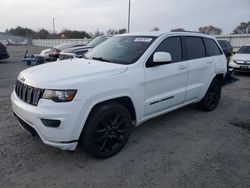 Salvage cars for sale at Sacramento, CA auction: 2017 Jeep Grand Cherokee Laredo