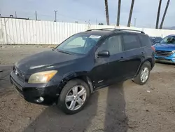 Salvage cars for sale at Van Nuys, CA auction: 2007 Toyota Rav4 Sport