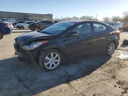 Salvage cars for sale at Wilmer, TX auction: 2013 Hyundai Elantra GLS