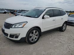 Vehiculos salvage en venta de Copart Houston, TX: 2014 Chevrolet Traverse LTZ