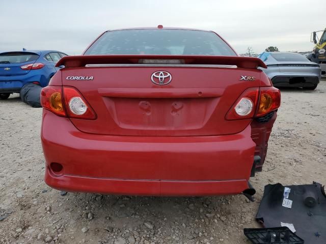 2009 Toyota Corolla XRS