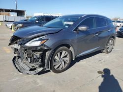 Salvage cars for sale at Grand Prairie, TX auction: 2020 Nissan Murano SL