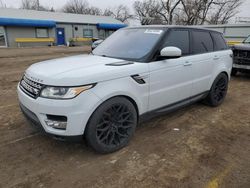 Land Rover salvage cars for sale: 2016 Land Rover Range Rover Sport HSE