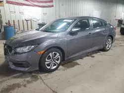 Salvage cars for sale at Franklin, WI auction: 2017 Honda Civic LX