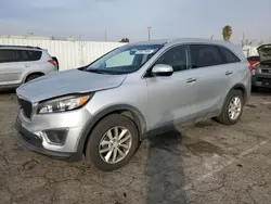 Salvage cars for sale at Van Nuys, CA auction: 2016 KIA Sorento LX