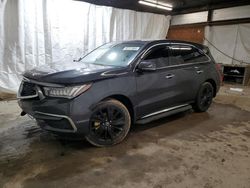 2019 Acura MDX Technology en venta en Ebensburg, PA