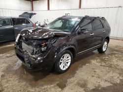 Salvage cars for sale at Lansing, MI auction: 2013 Ford Explorer XLT