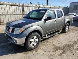 Salvage cars for sale at Los Angeles, CA auction: 2005 Nissan Frontier Crew Cab LE