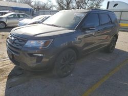 Salvage cars for sale at Wichita, KS auction: 2019 Ford Explorer XLT