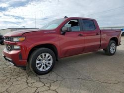 Salvage cars for sale at Chatham, VA auction: 2022 Chevrolet Silverado LTD K1500 Custom