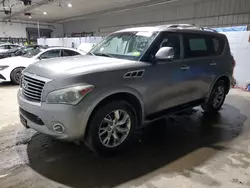 Salvage SUVs for sale at auction: 2012 Infiniti QX56