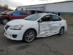 Salvage cars for sale at New Britain, CT auction: 2013 Nissan Sentra S