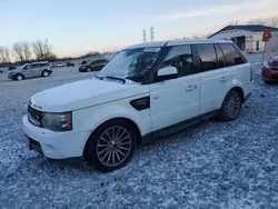 Land Rover Vehiculos salvage en venta: 2012 Land Rover Range Rover Sport HSE