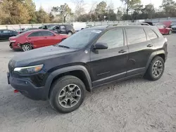 Salvage cars for sale at Hampton, VA auction: 2020 Jeep Cherokee Trailhawk