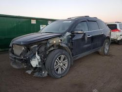 Salvage cars for sale at Brighton, CO auction: 2016 Chevrolet Traverse LT