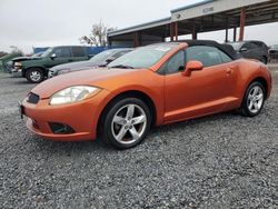 Mitsubishi Eclipse salvage cars for sale: 2009 Mitsubishi Eclipse Spyder GS