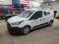 Salvage trucks for sale at Pekin, IL auction: 2020 Ford Transit Connect XL