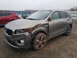 KIA Sorento salvage cars for sale: 2016 KIA Sorento EX