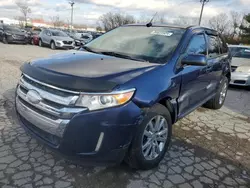 Salvage cars for sale at Lexington, KY auction: 2012 Ford Edge SEL