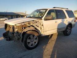 Salvage cars for sale at Tulsa, OK auction: 2010 Ford Expedition Eddie Bauer