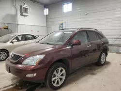 Salvage cars for sale at Des Moines, IA auction: 2008 Lexus RX 350