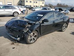 Salvage cars for sale at Wilmer, TX auction: 2022 Nissan Sentra SV