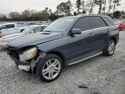 2015 Mercedes-Benz ML 350 en venta en Byron, GA