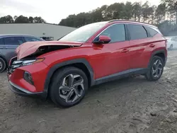 Salvage cars for sale at Seaford, DE auction: 2022 Hyundai Tucson SEL