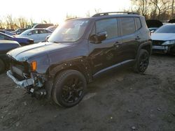 Salvage cars for sale from Copart Baltimore, MD: 2016 Jeep Renegade Latitude