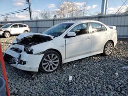 Mitsubishi Lancer salvage cars for sale: 2010 Mitsubishi Lancer GTS