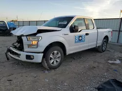 Ford f150 Super cab salvage cars for sale: 2015 Ford F150 Super Cab