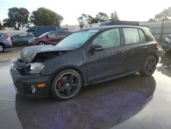 Salvage cars for sale at Hayward, CA auction: 2010 Volkswagen GTI