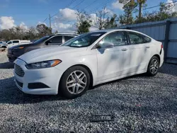 Salvage cars for sale at Riverview, FL auction: 2016 Ford Fusion SE