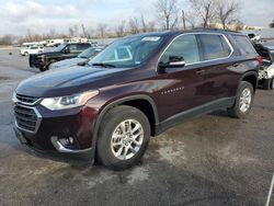 Salvage cars for sale at Bridgeton, MO auction: 2020 Chevrolet Traverse LT