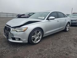 Salvage cars for sale at Fredericksburg, VA auction: 2015 Audi A6 Premium